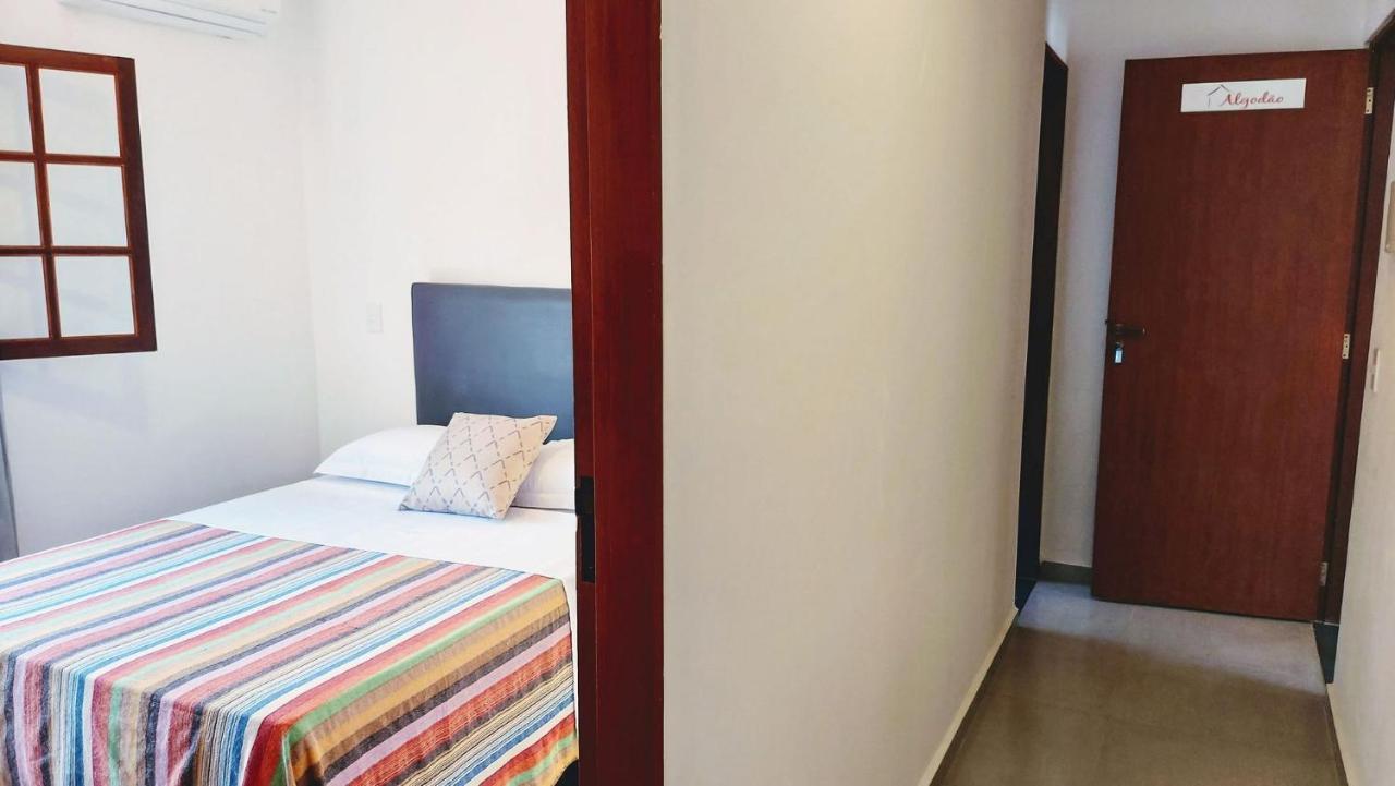Algodao - Novo Flat Com Piscina, 50Mts Da Praia, Churrasqueira Privativa, Ar Con, Wi-Fi, Netflix, Garagem 파라티 외부 사진