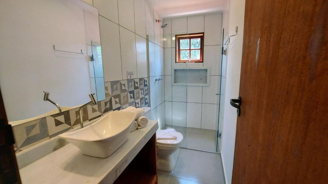 Algodao - Novo Flat Com Piscina, 50Mts Da Praia, Churrasqueira Privativa, Ar Con, Wi-Fi, Netflix, Garagem 파라티 외부 사진